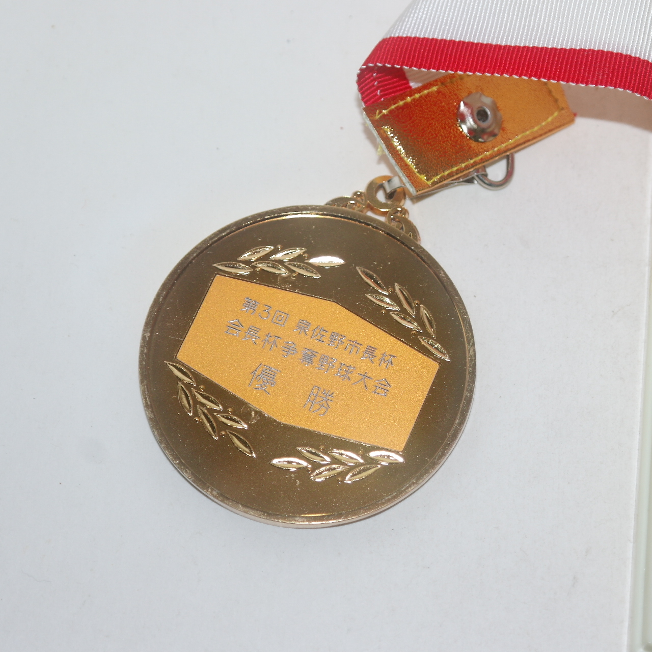 청동으로된 야구메달