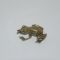 티벳 청동으로된 개구리 조각상