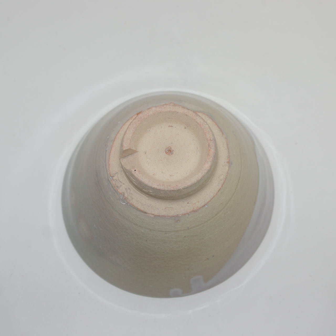 강풍암(江風庵) 옥촌송월(玉村松月) 미사용 청자 말찻잔