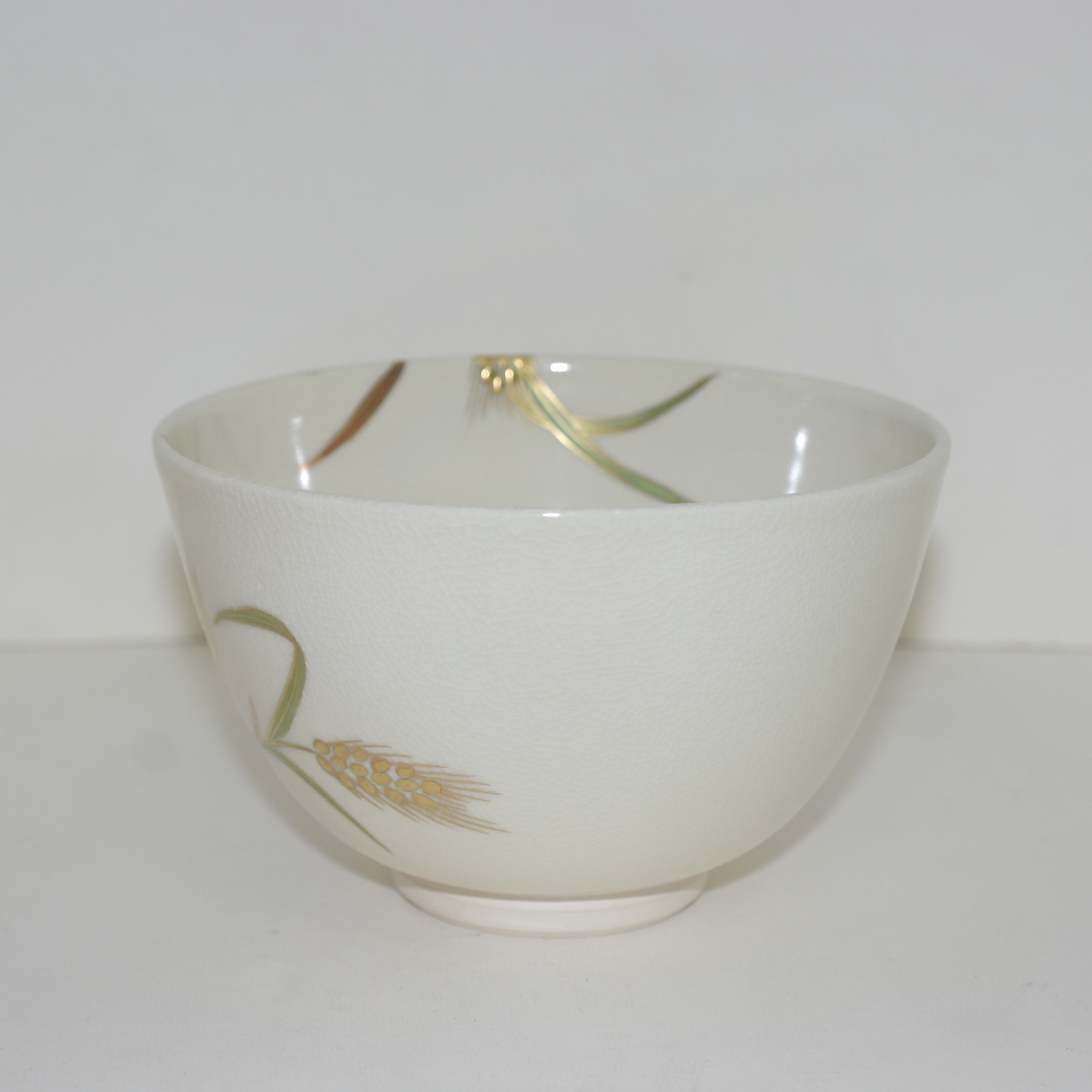 청광(淸光) 사스마분청자 순금채보리문 말찻잔