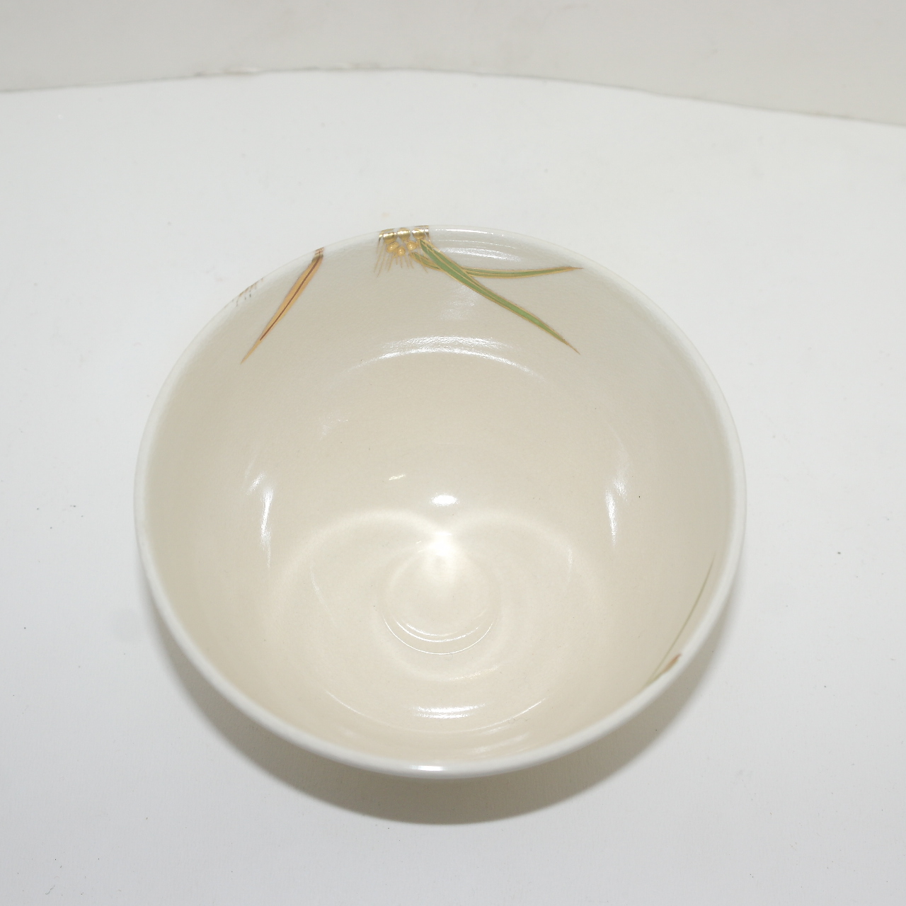 청광(淸光) 사스마분청자 순금채보리문 말찻잔