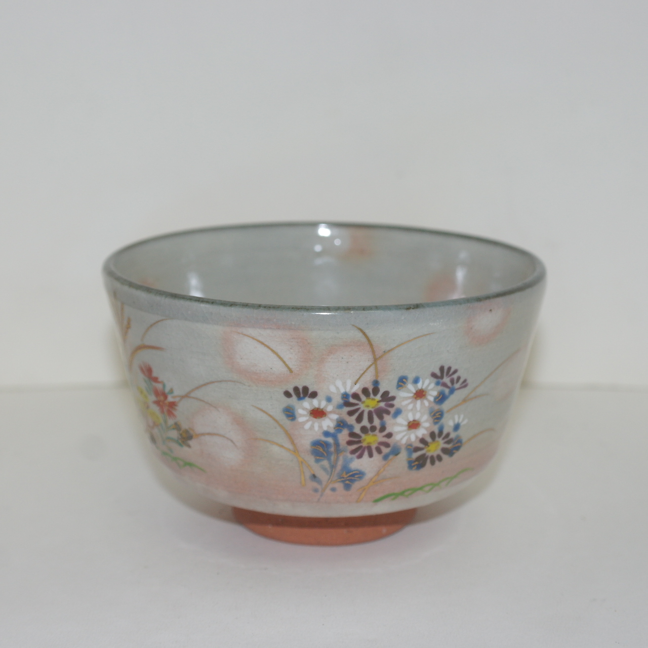 평안 청자순금채화문 말찻잔