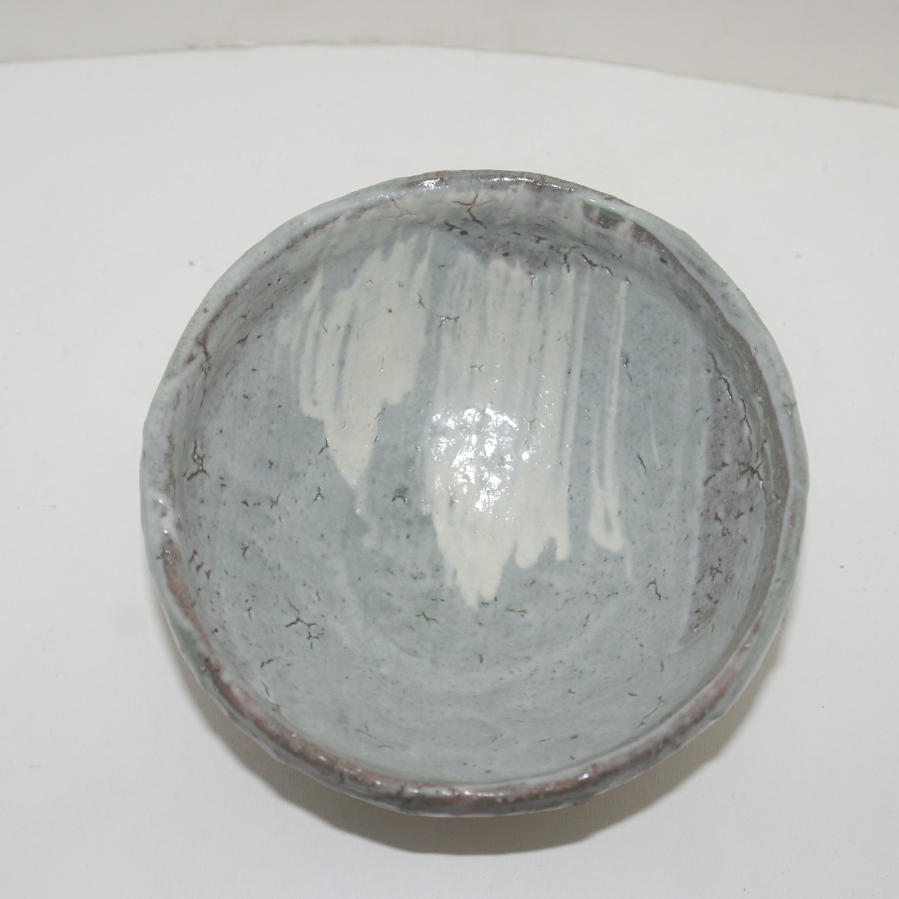 좌등 원삼랑(左藤 源三郞) 청자 설해(雪解) 말찻잔