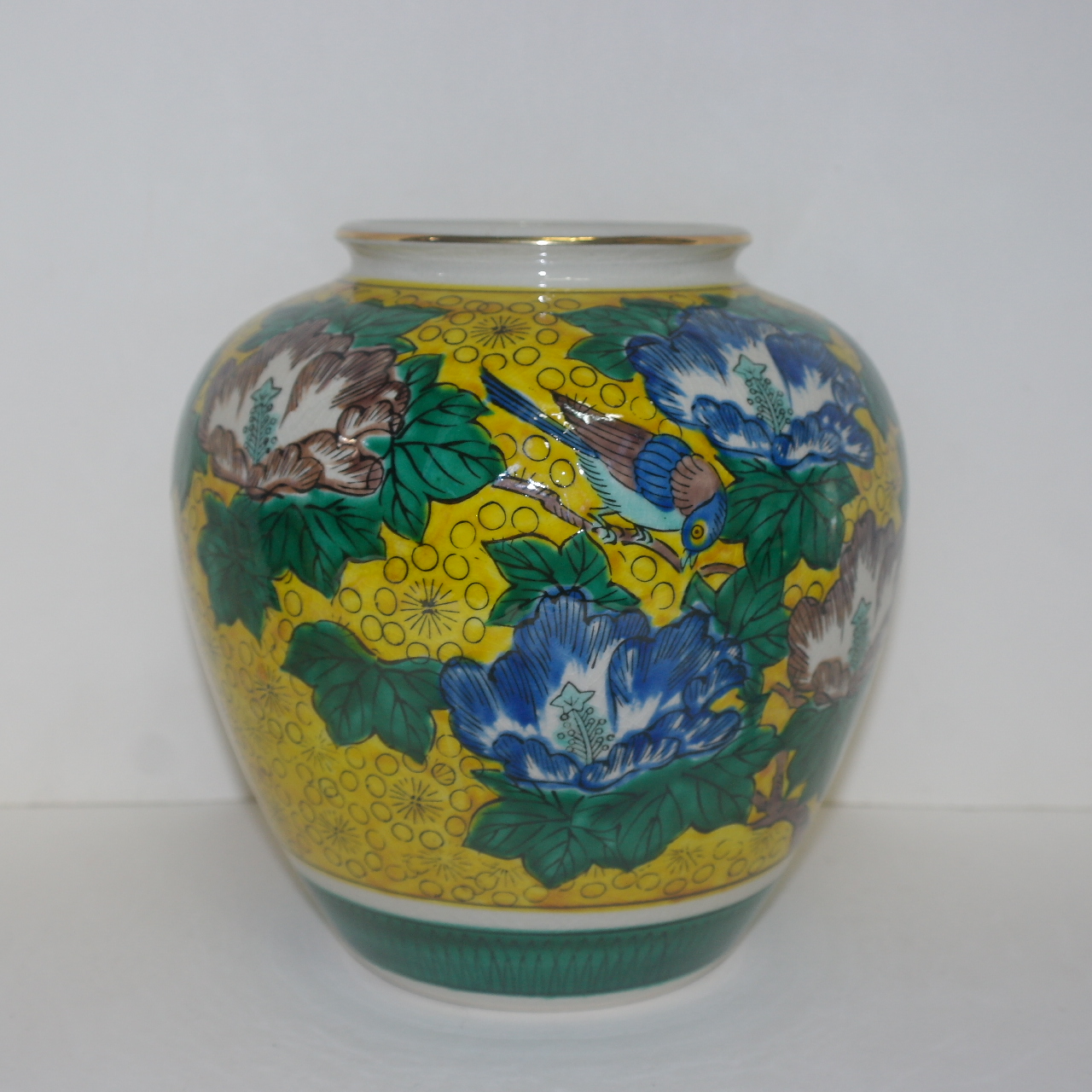 구다니 복자문 분청자 조화문 호