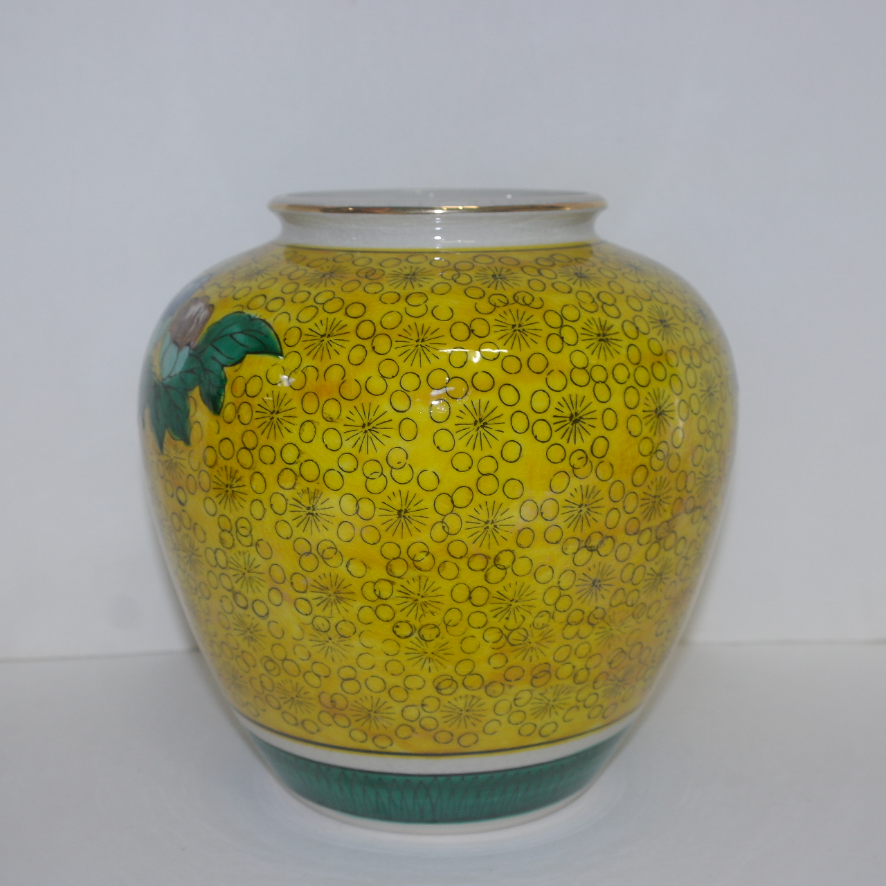 구다니 복자문 분청자 조화문 호