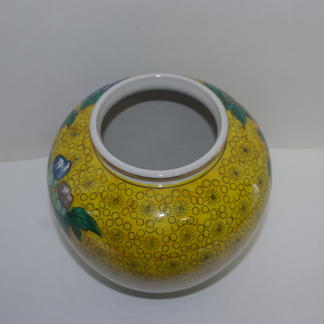 구다니 복자문 분청자 조화문 호