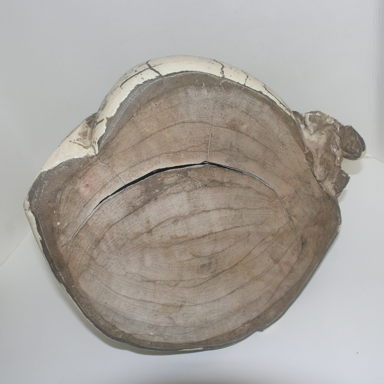 에도시기 골동 청자 포대화상 조각상