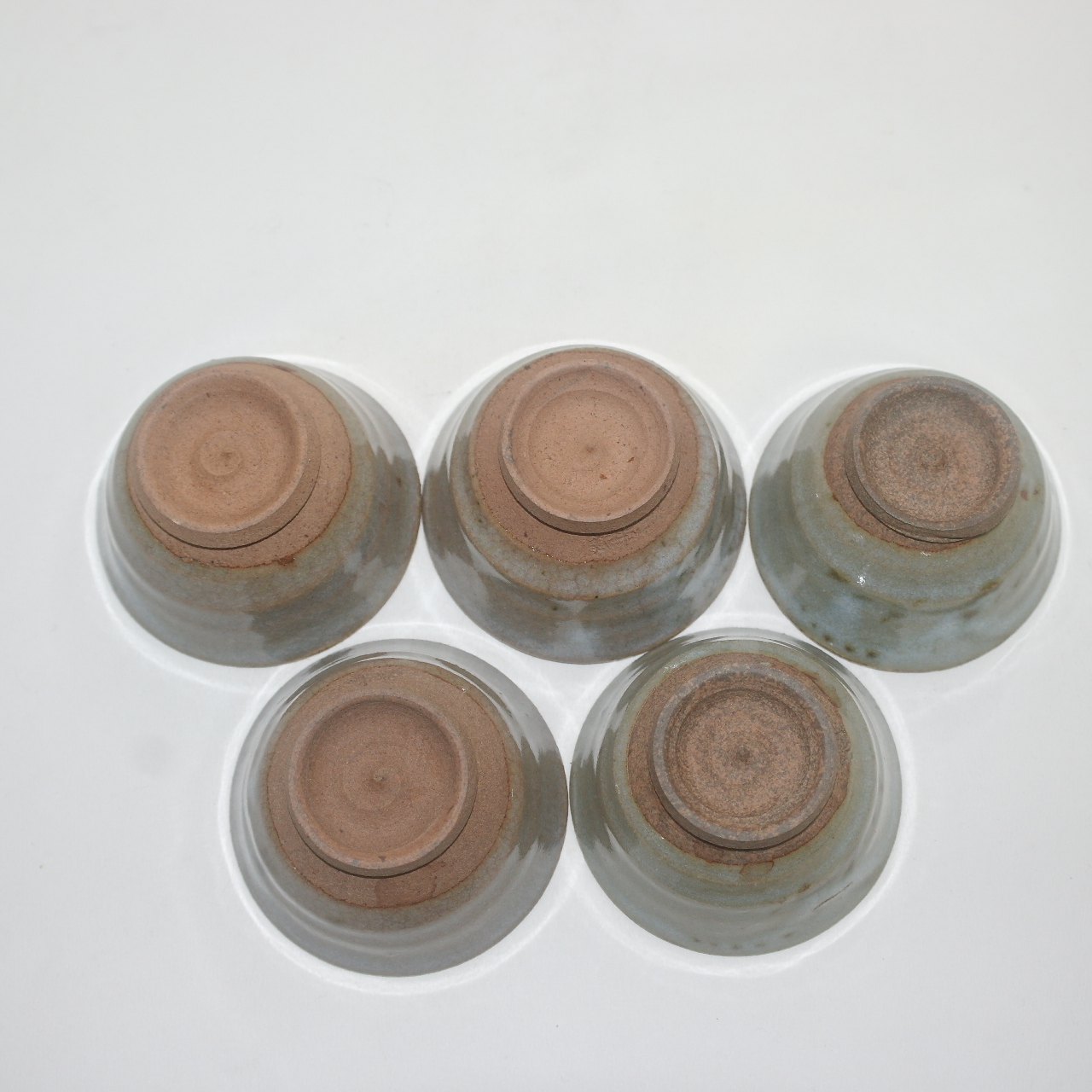 연대가좋은 청자 잔 5점셋트