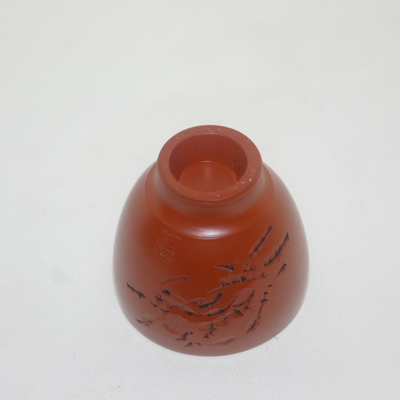 자사도자기 음각화문 5인다관셋트