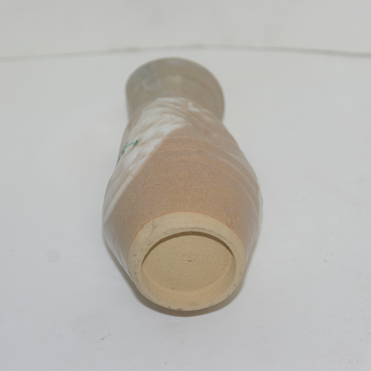 분청자 백채화문 쭈그리 주병