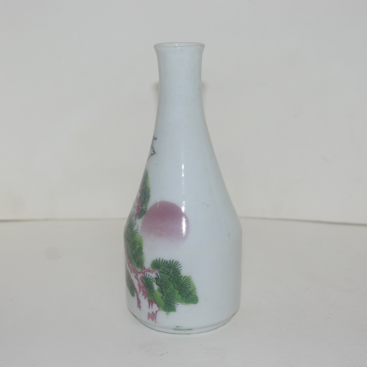 연대가좋은 외사기 청화백자노송학문 주병