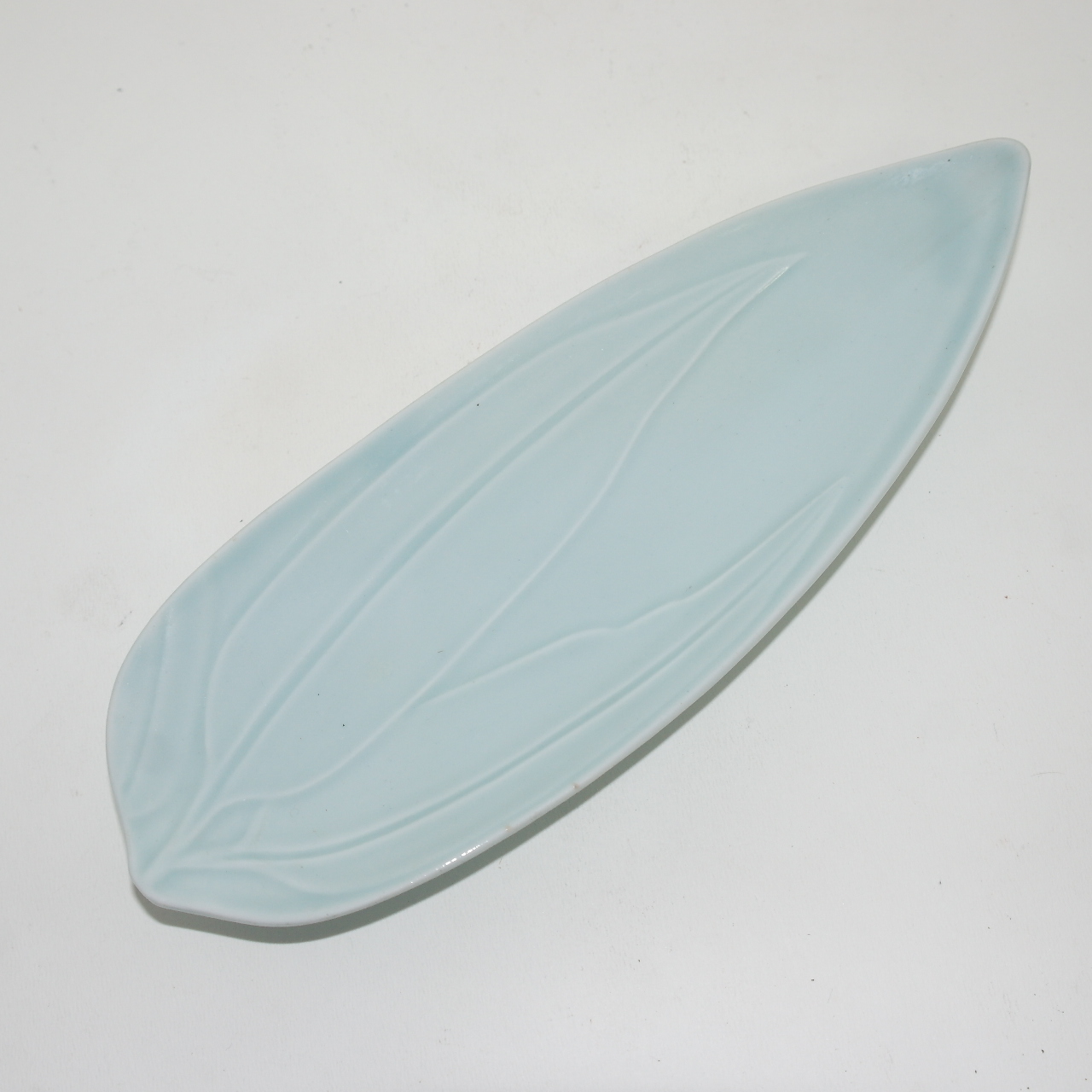 연대가좋은 청자 나뭇잎형 대완