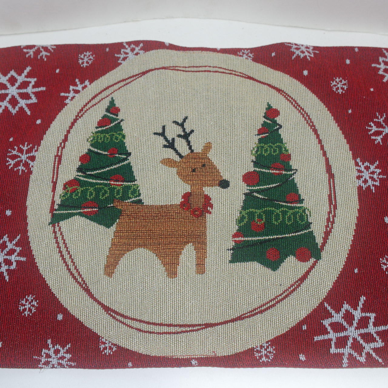 미사용 천으로된 크리스마스 차탁