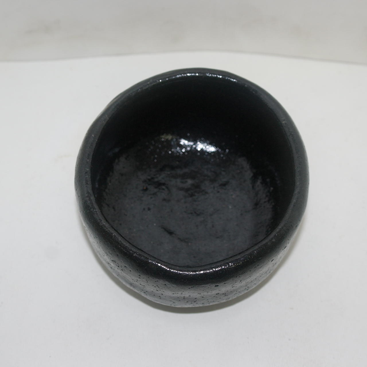 흑유청자 말찻잔