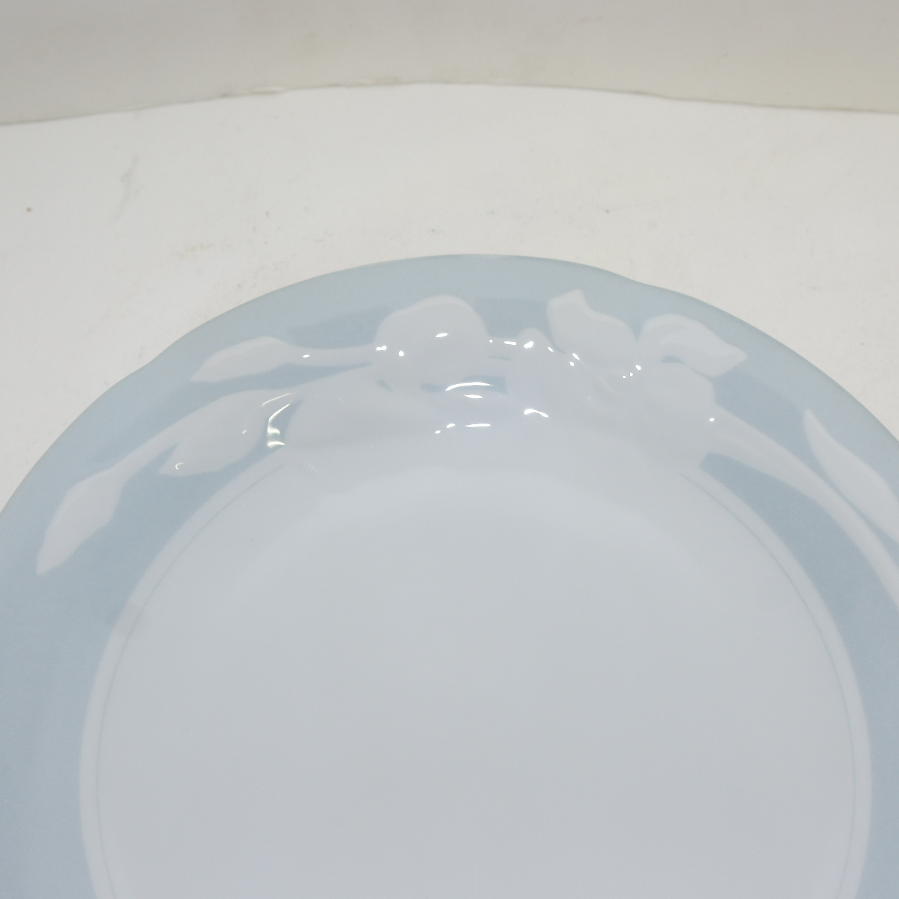 입셍로랑 청화백자 화문 대완