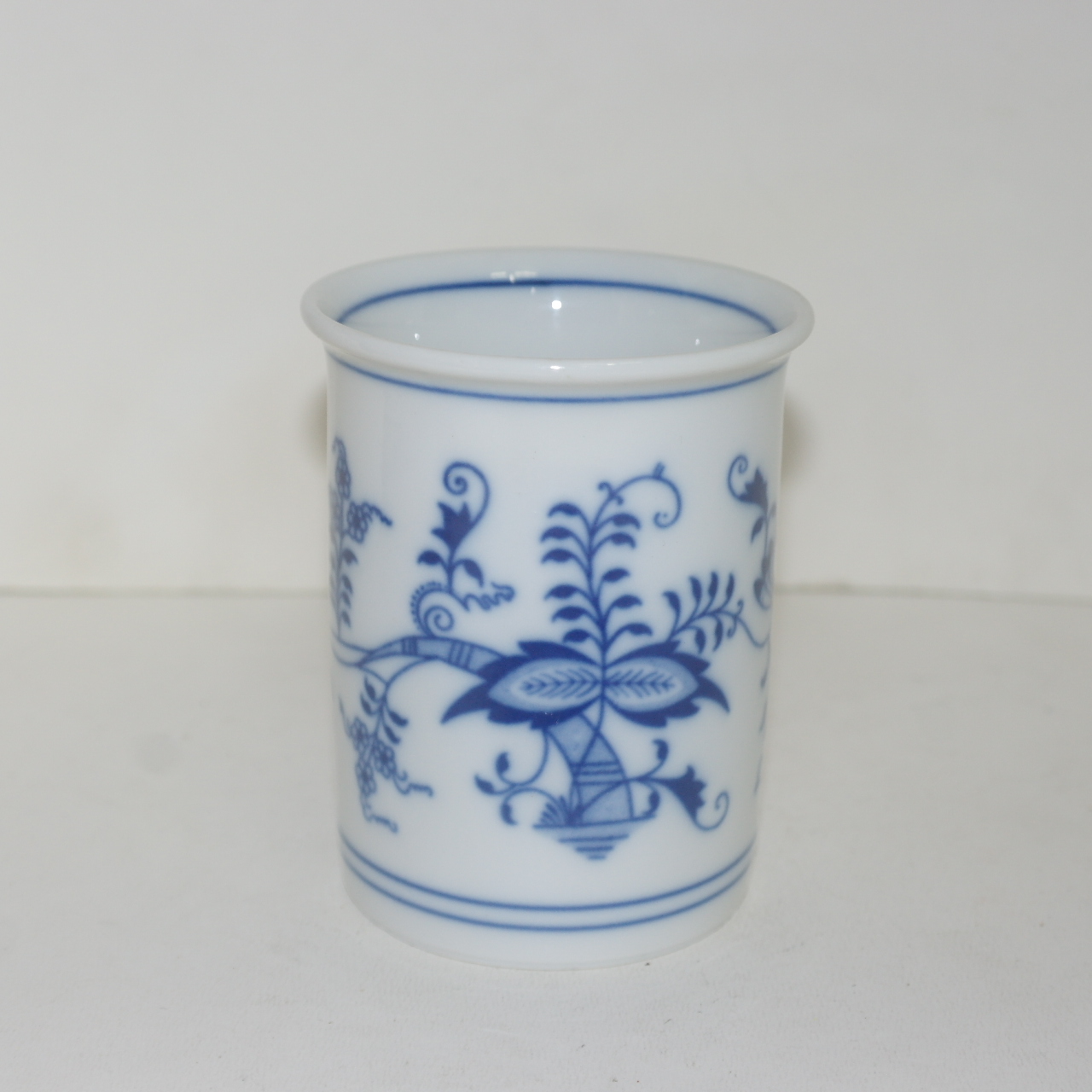 체코산 청화백자화문 잔