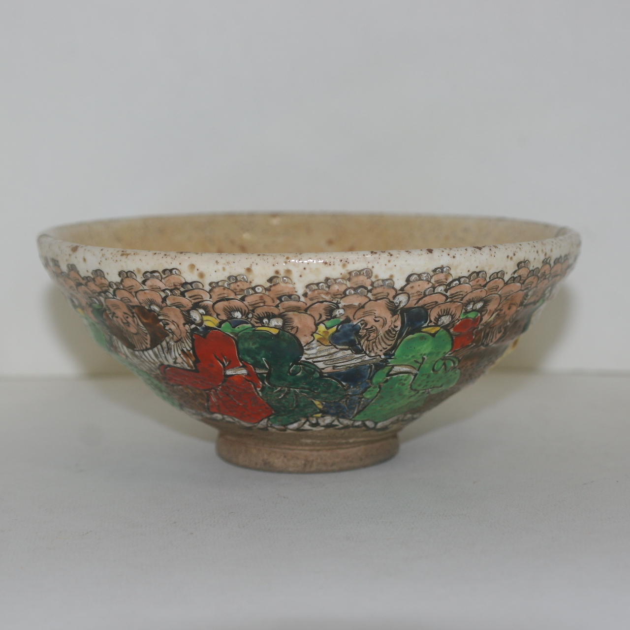 골동 청자 청화도인문 말찻잔