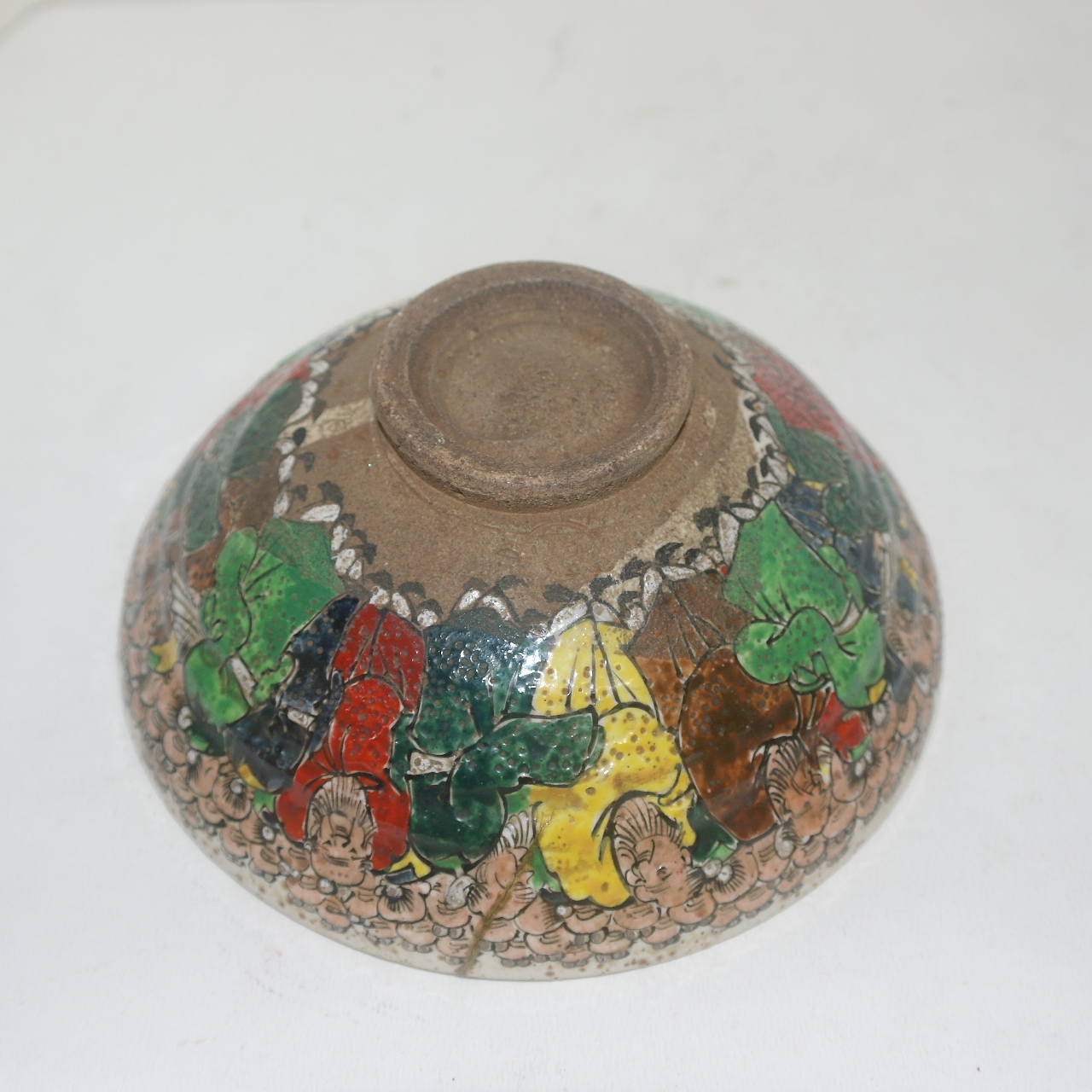 골동 청자 청화도인문 말찻잔