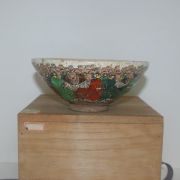 골동 청자 청화도인문 말찻잔