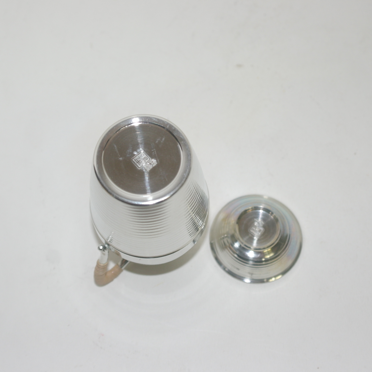 미사용 주석으로된 주석주병.잔 셋트