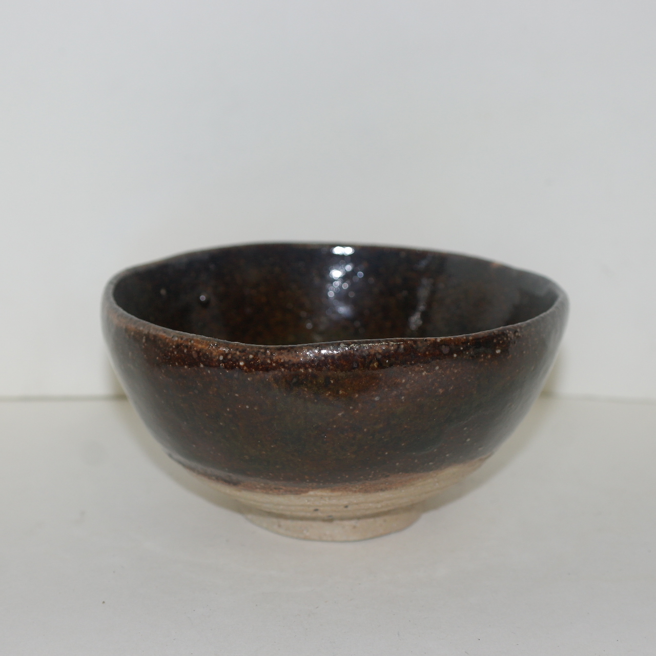 흑유청자 말찻잔