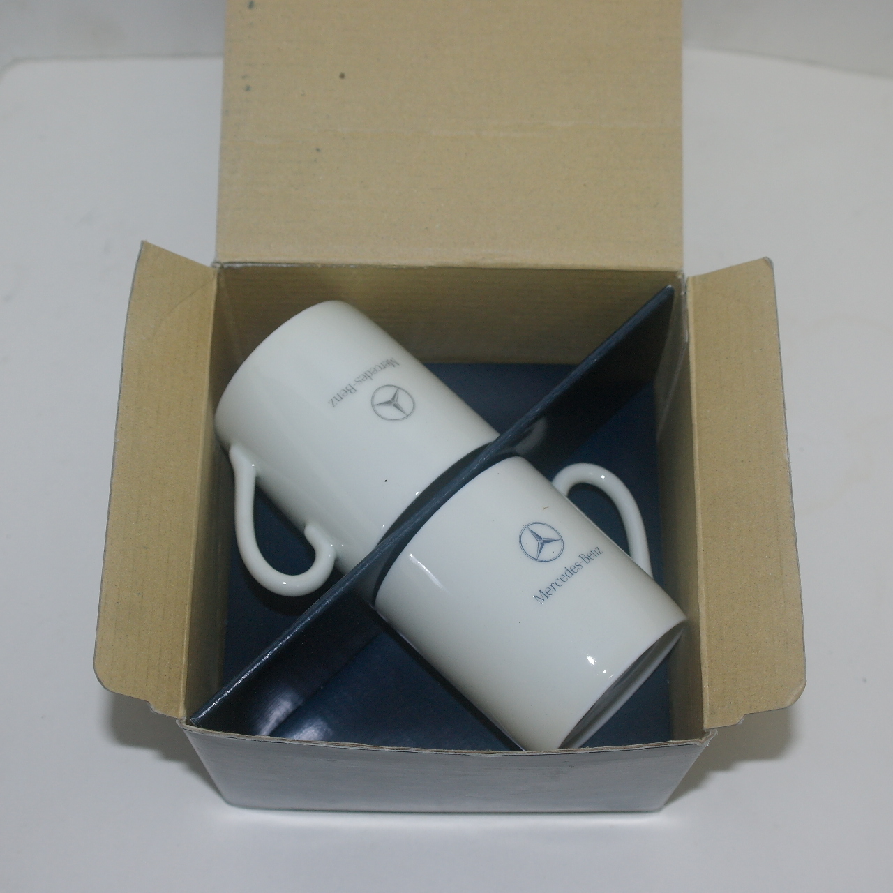 메르스 벤츠 백자 에스페로 커피잔 2점셋트