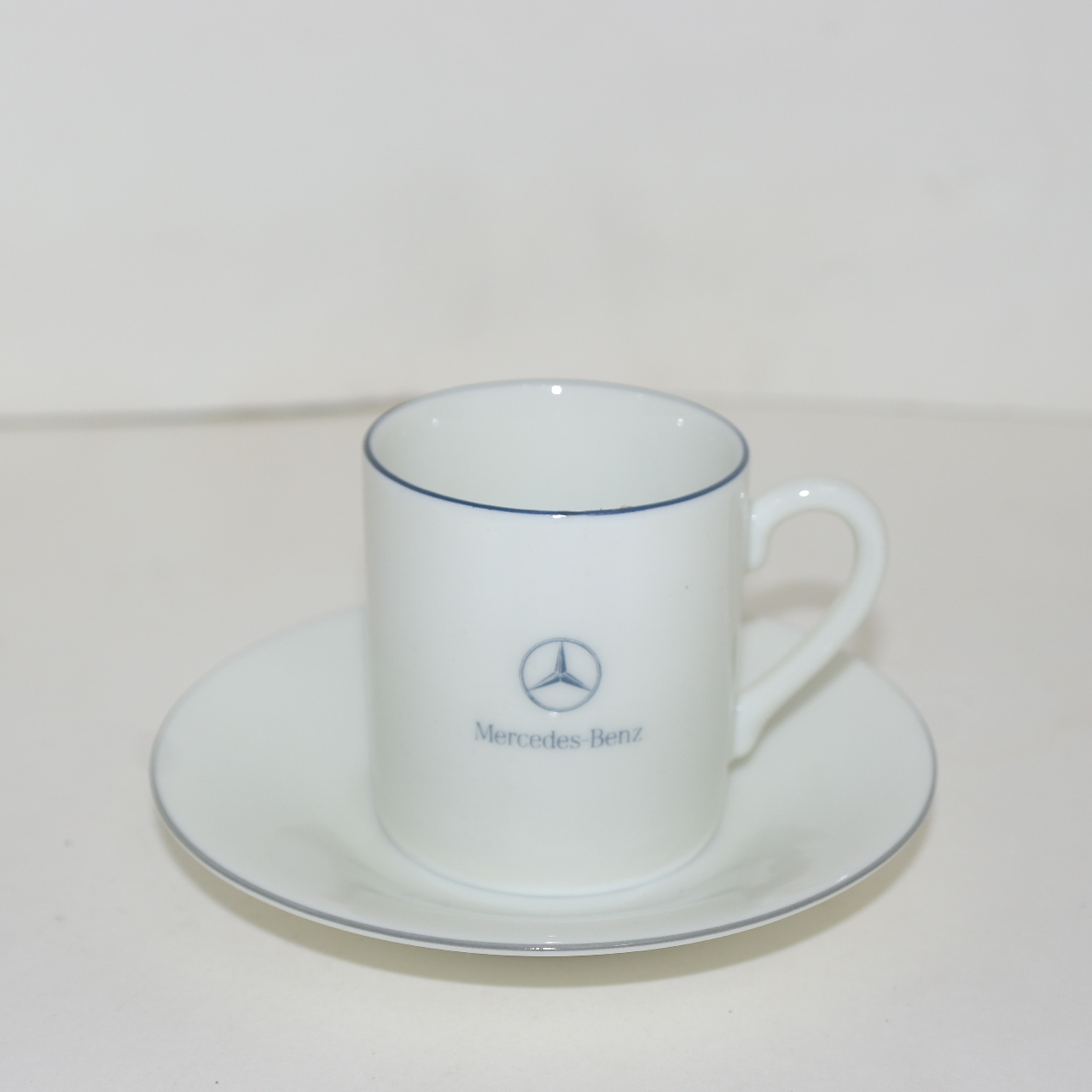 메르스 벤츠 백자 에스페로 커피잔 2점셋트