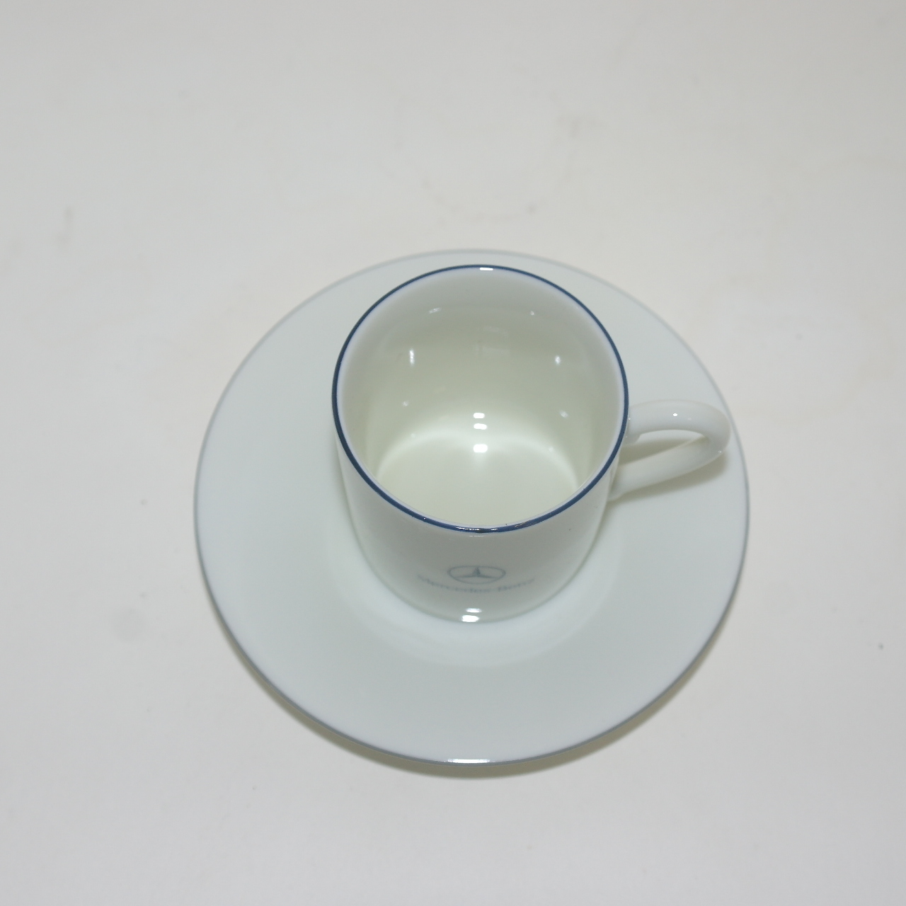 메르스 벤츠 백자 에스페로 커피잔 2점셋트