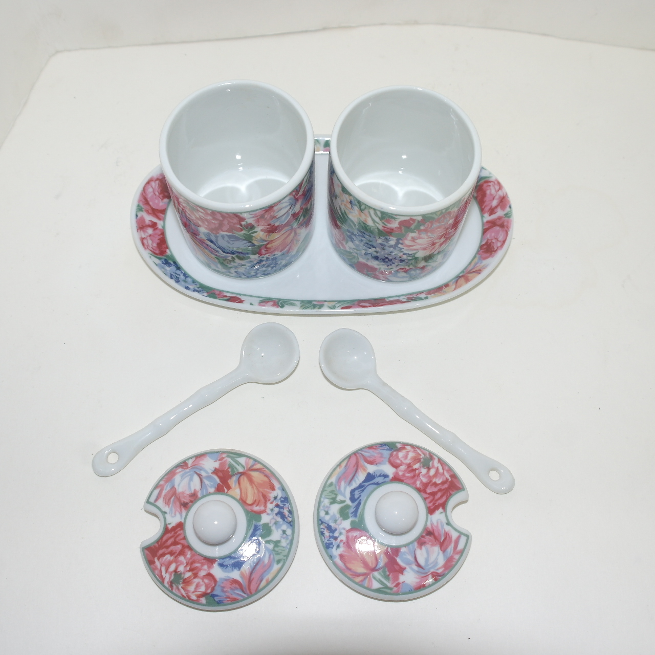 아름다운 빛깔의 백자진사화문 스푼함셋트