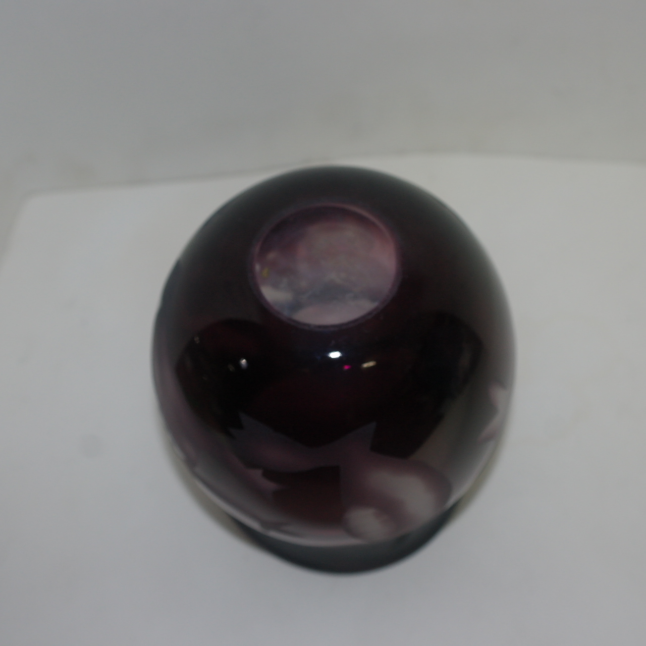 채색크리스탈 재미난그림이 있는 화병