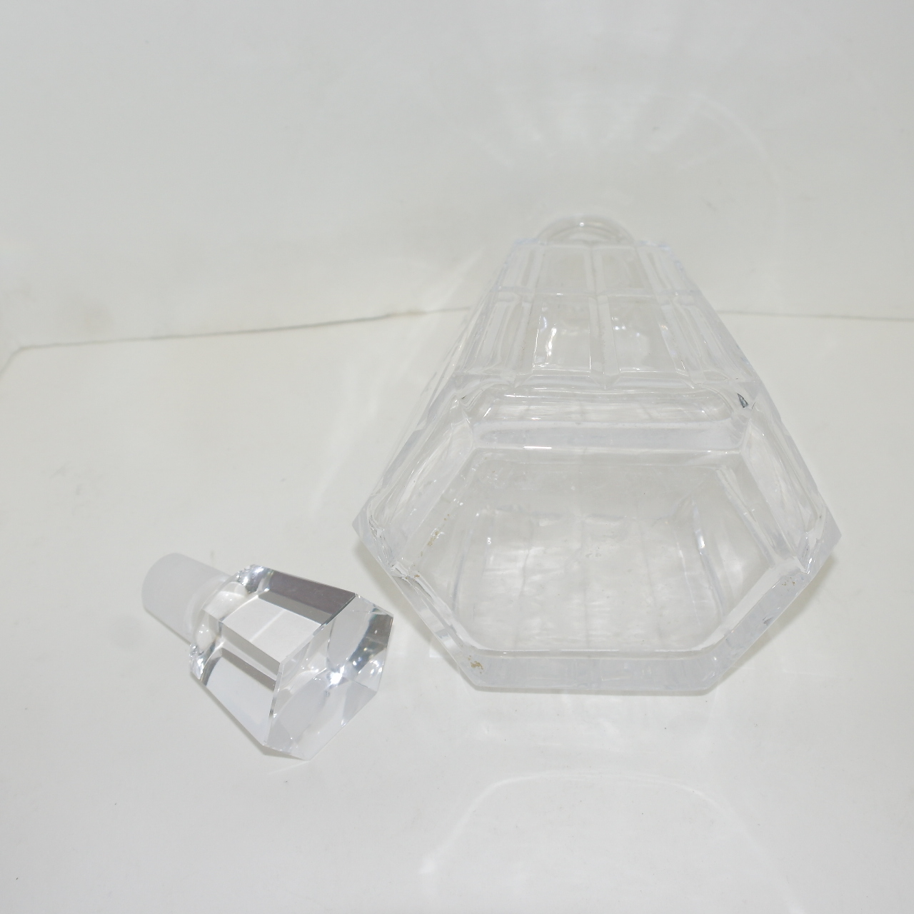 명품-깍은 크리스탈 와인병