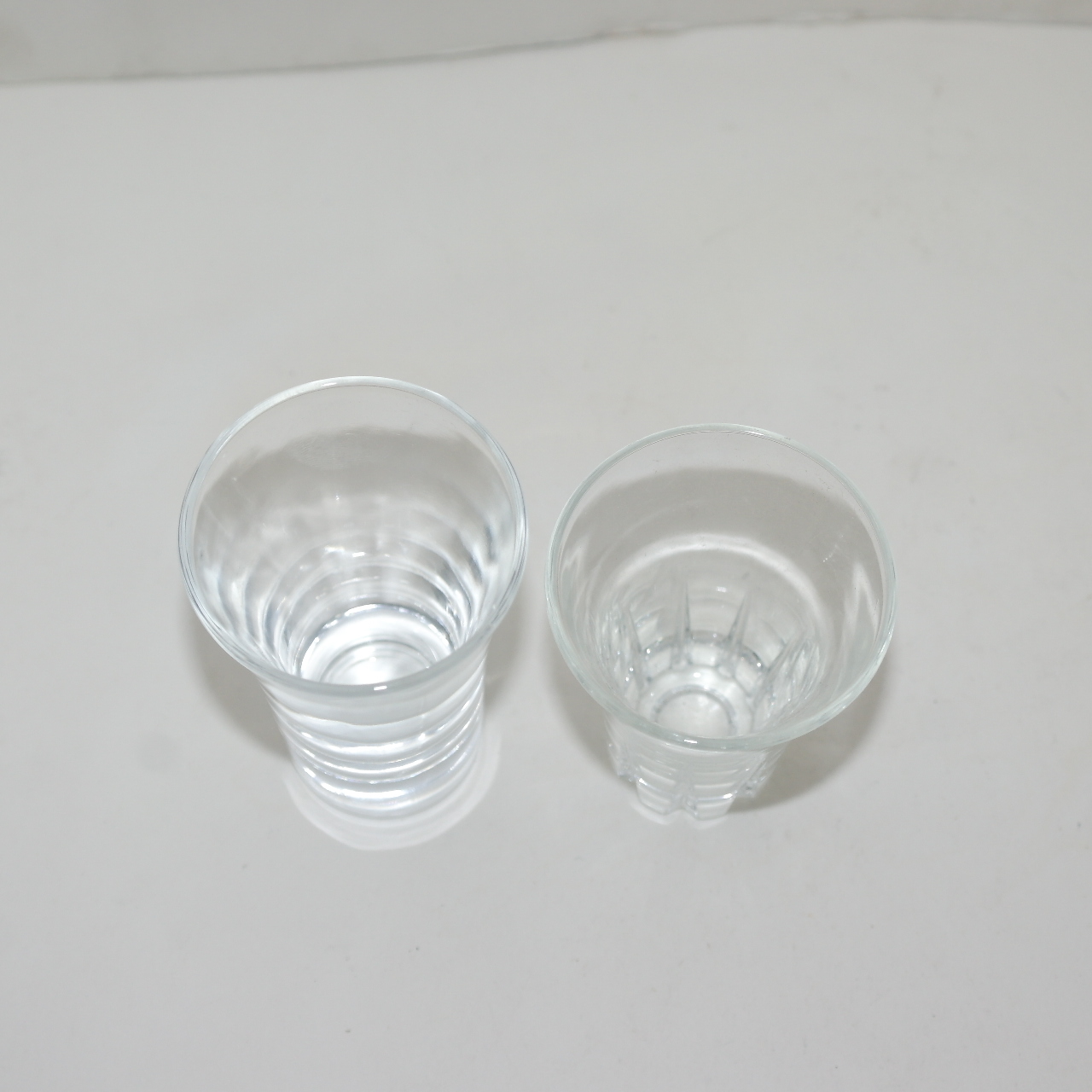 크리스탈 잔 2점