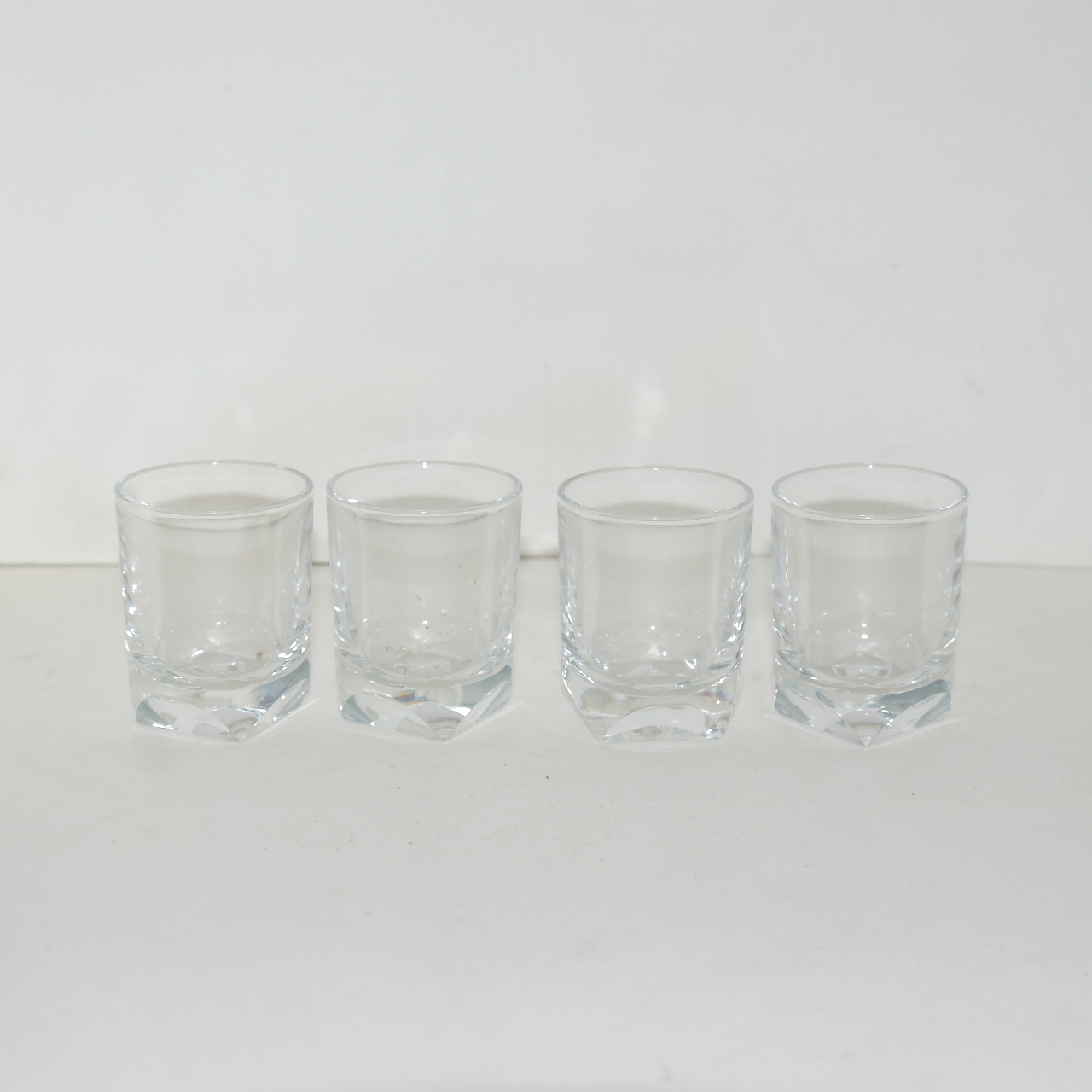 크리스탈 잔 4점