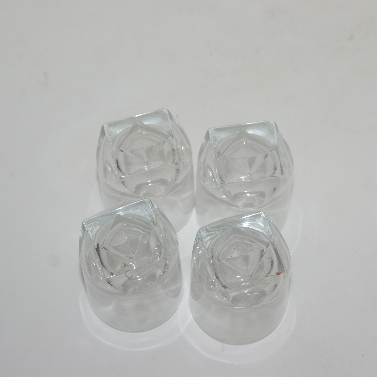 크리스탈 잔 4점