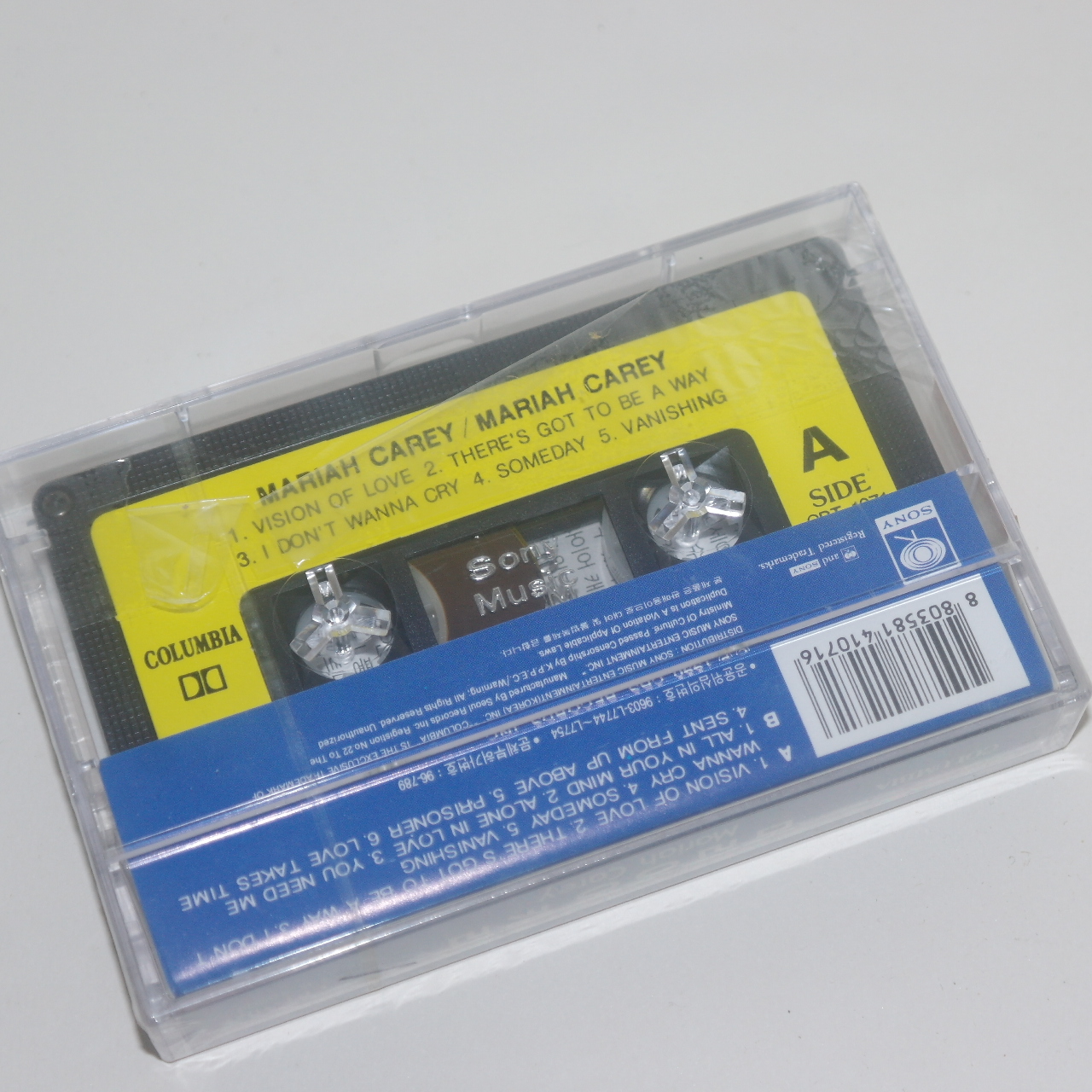 681-미개봉 테이프 머라이어 캐리