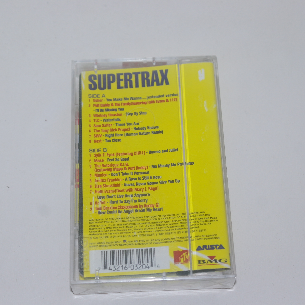 800-미개봉 테이프 SUPERTRAX
