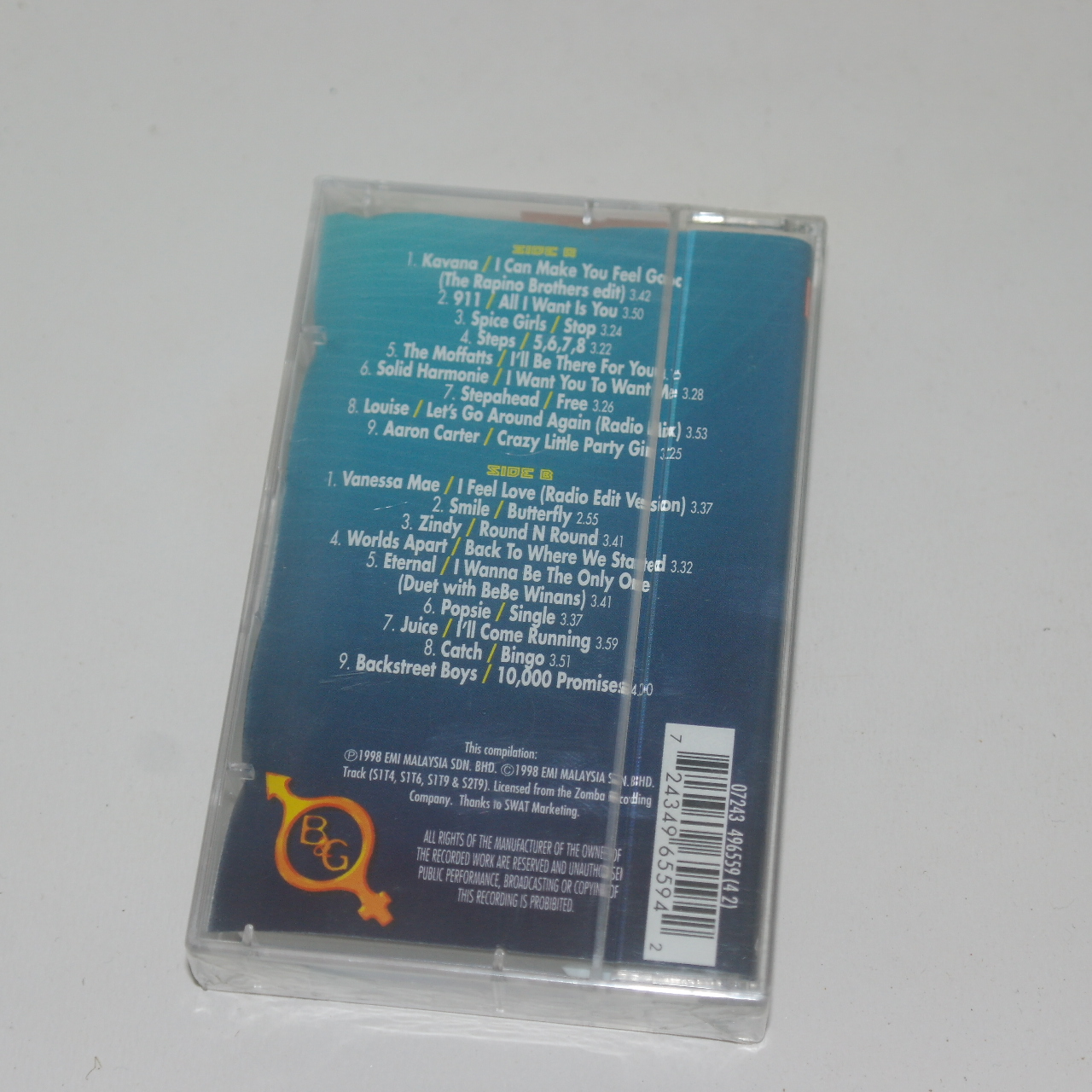 872-미개봉 테이프 보이 앤 걸