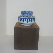 명품-에도시기 청화백자 투각화문 향로