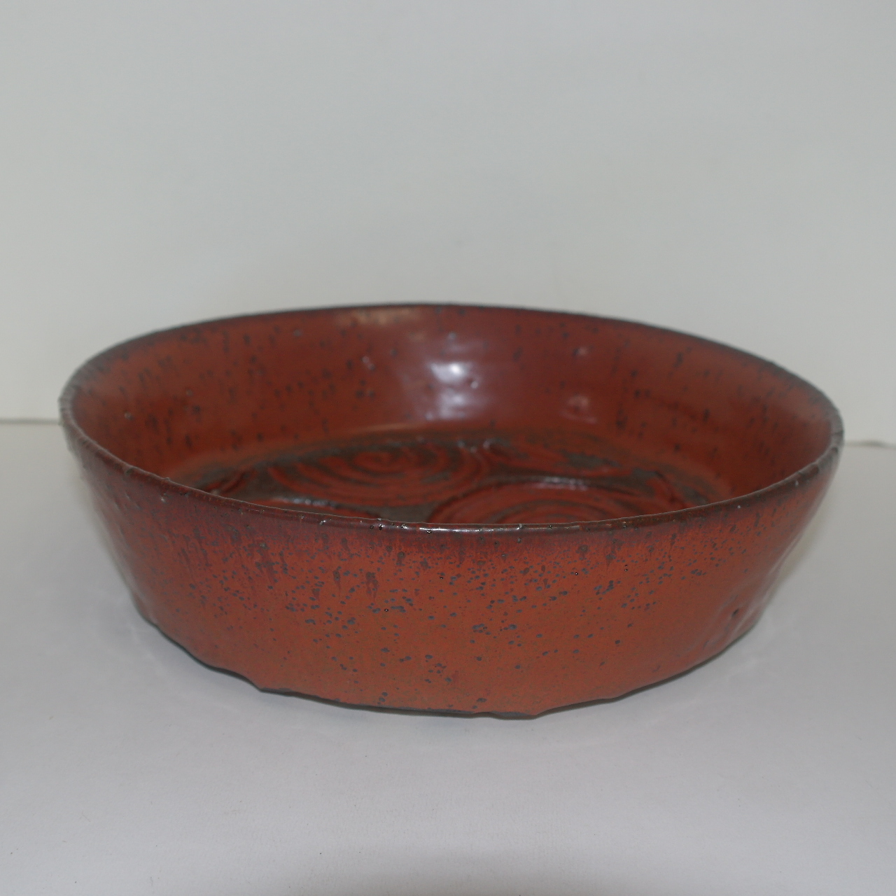 대형크기의 진사청자 태양회오리문 퇴수기