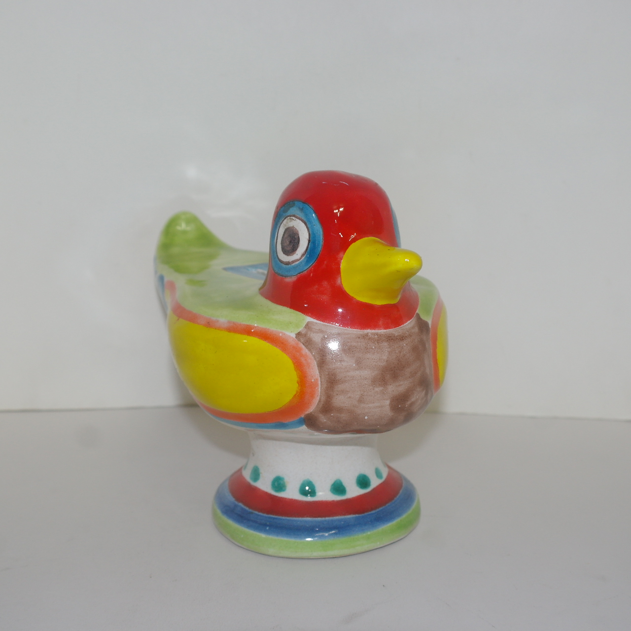 이태리산 청자도자기 오리저금통