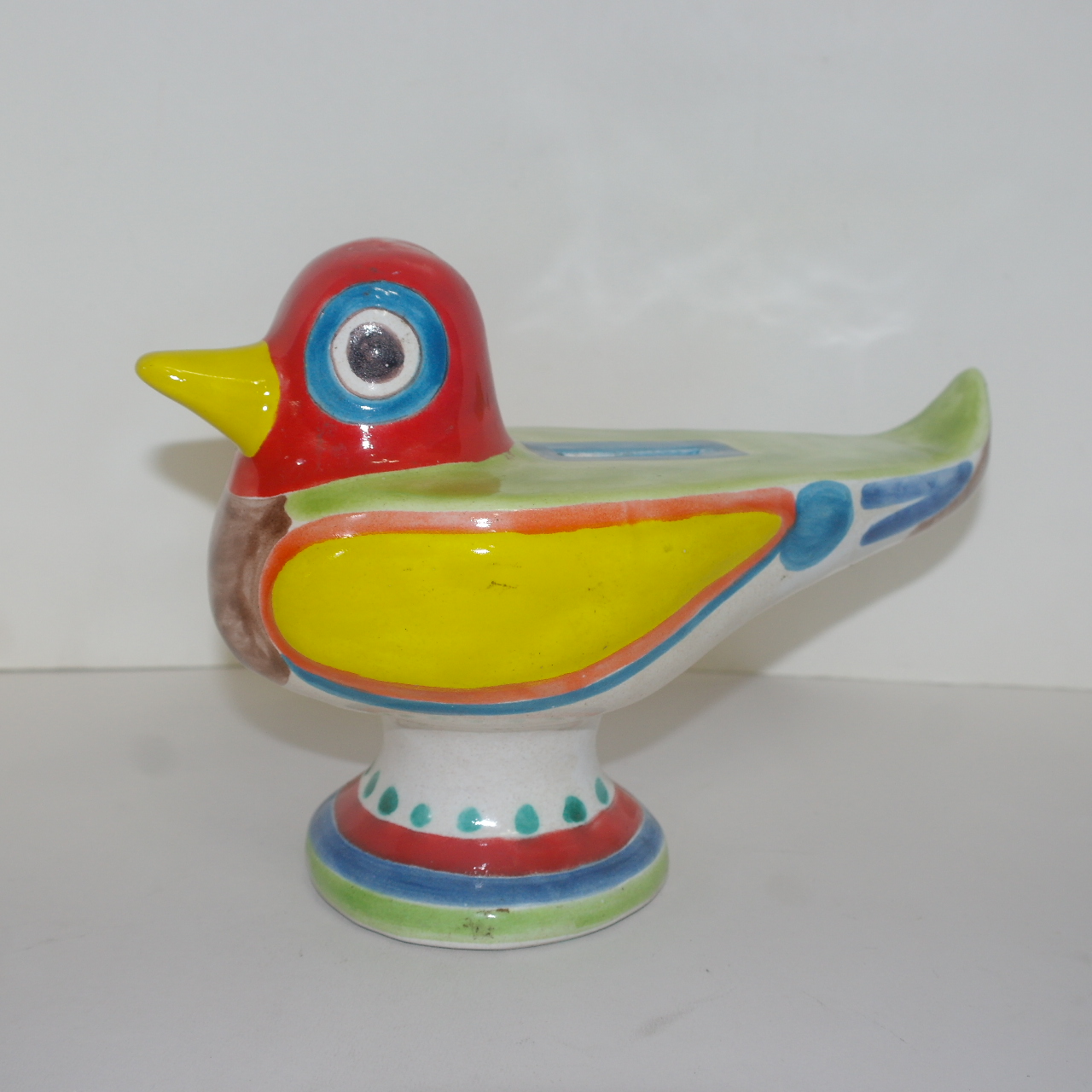 이태리산 청자도자기 오리저금통