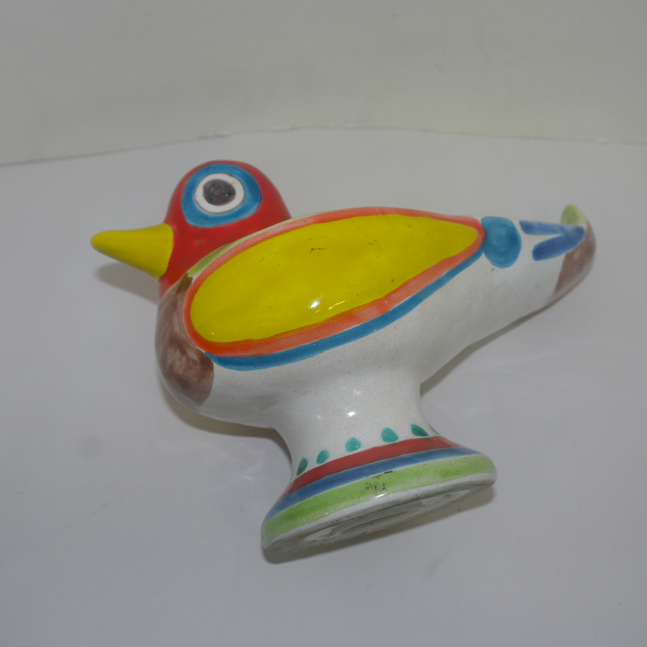 이태리산 청자도자기 오리저금통