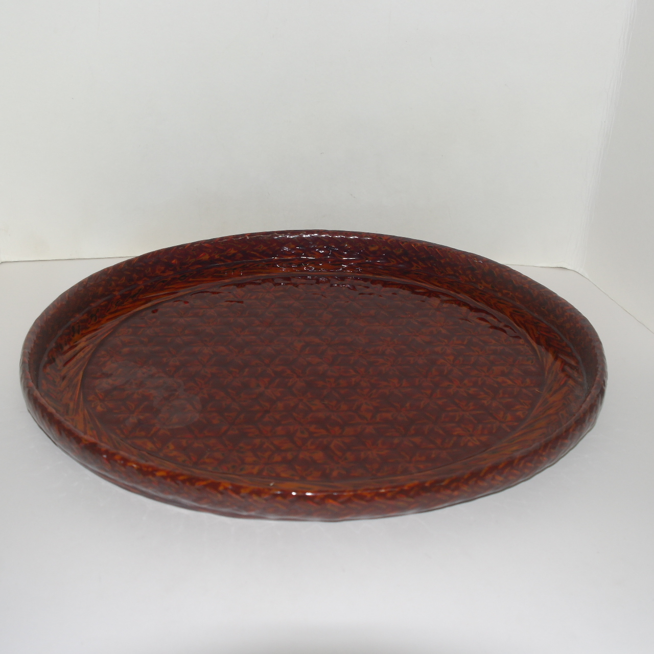 상태좋은 대나무에 칠이된 차반