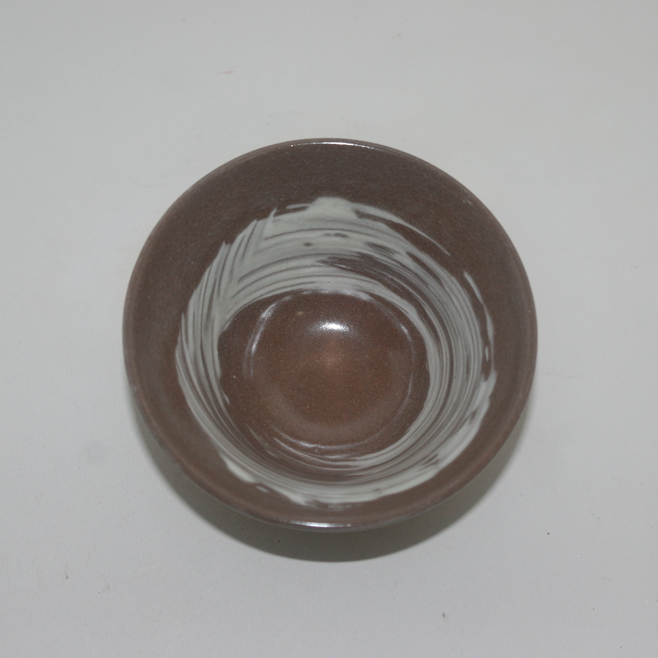 분청자 국화귀얄문 잔