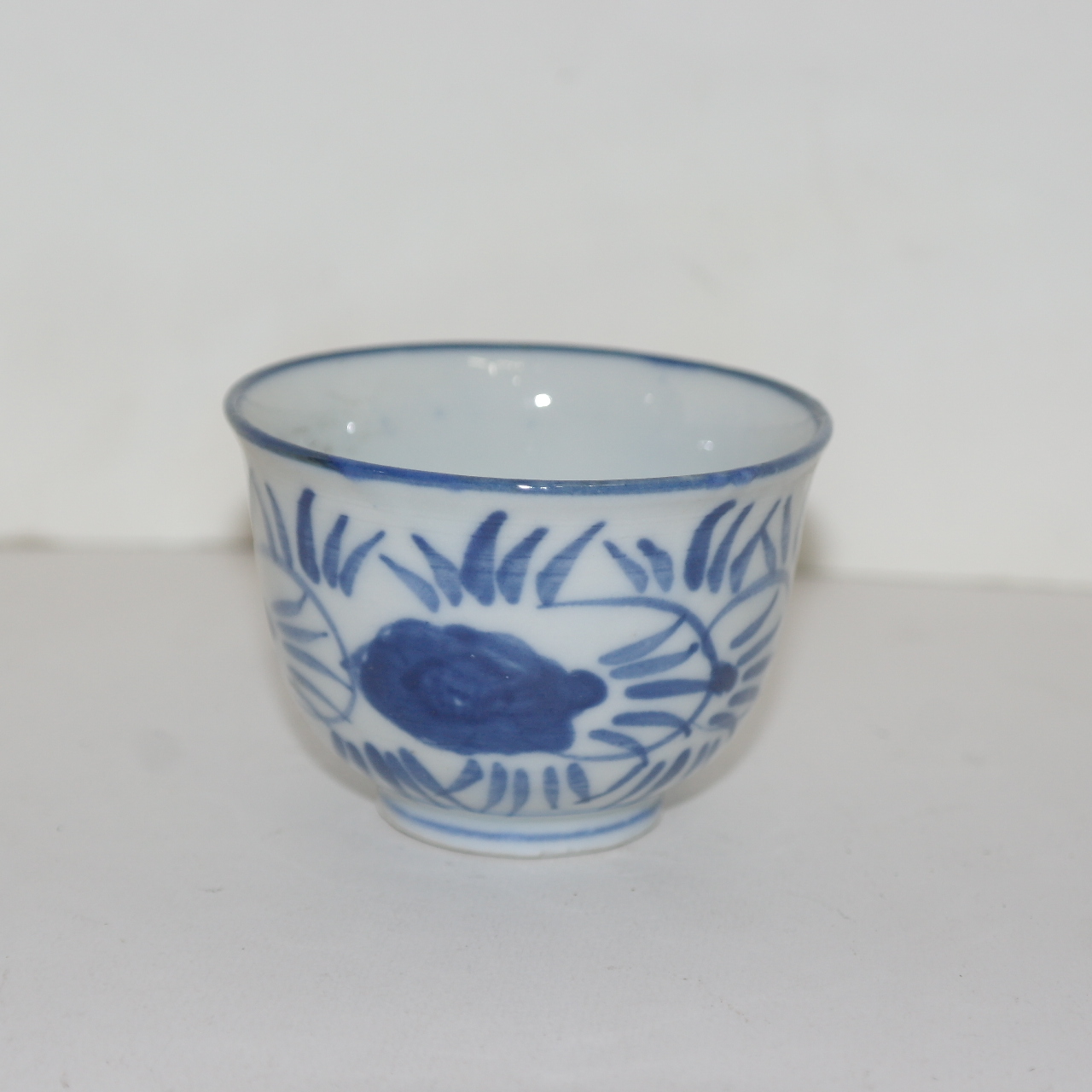 연대가좋은 청화백자화문 잔
