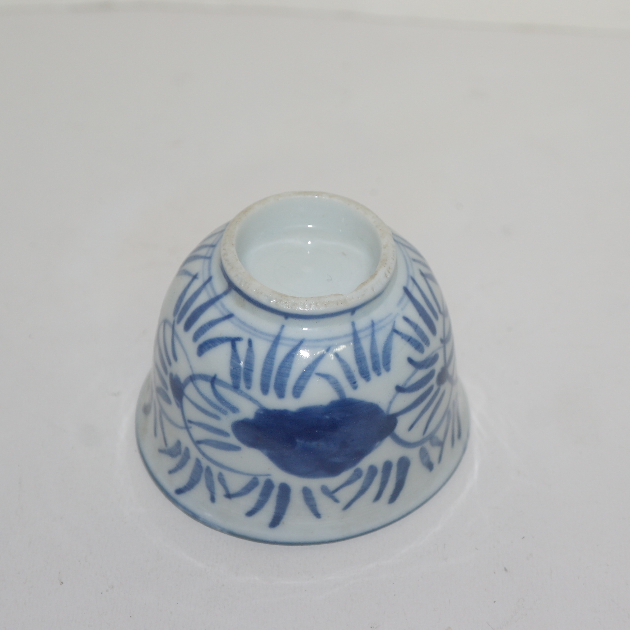 연대가좋은 청화백자화문 잔