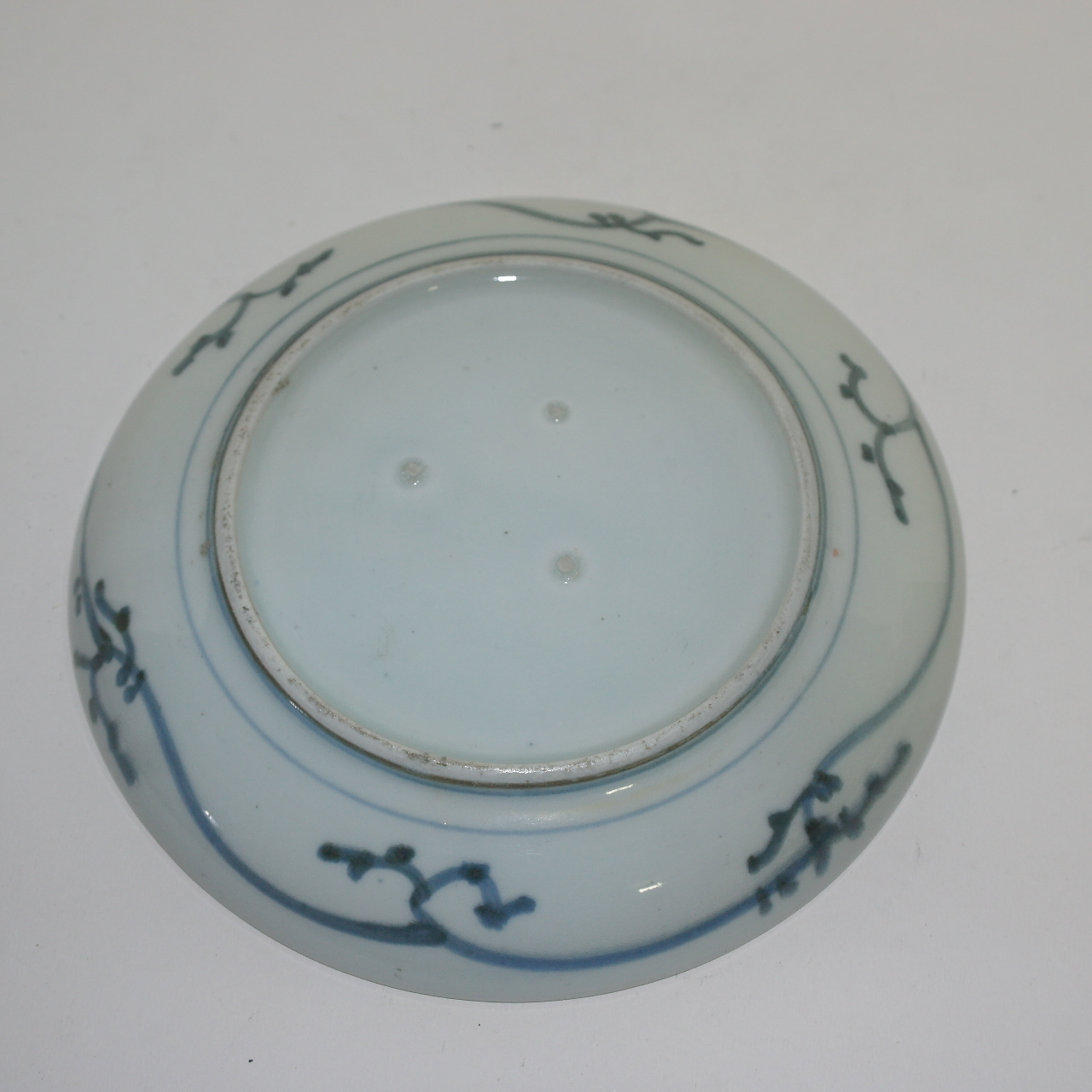 100년이상된 청화백자화문 완 5점