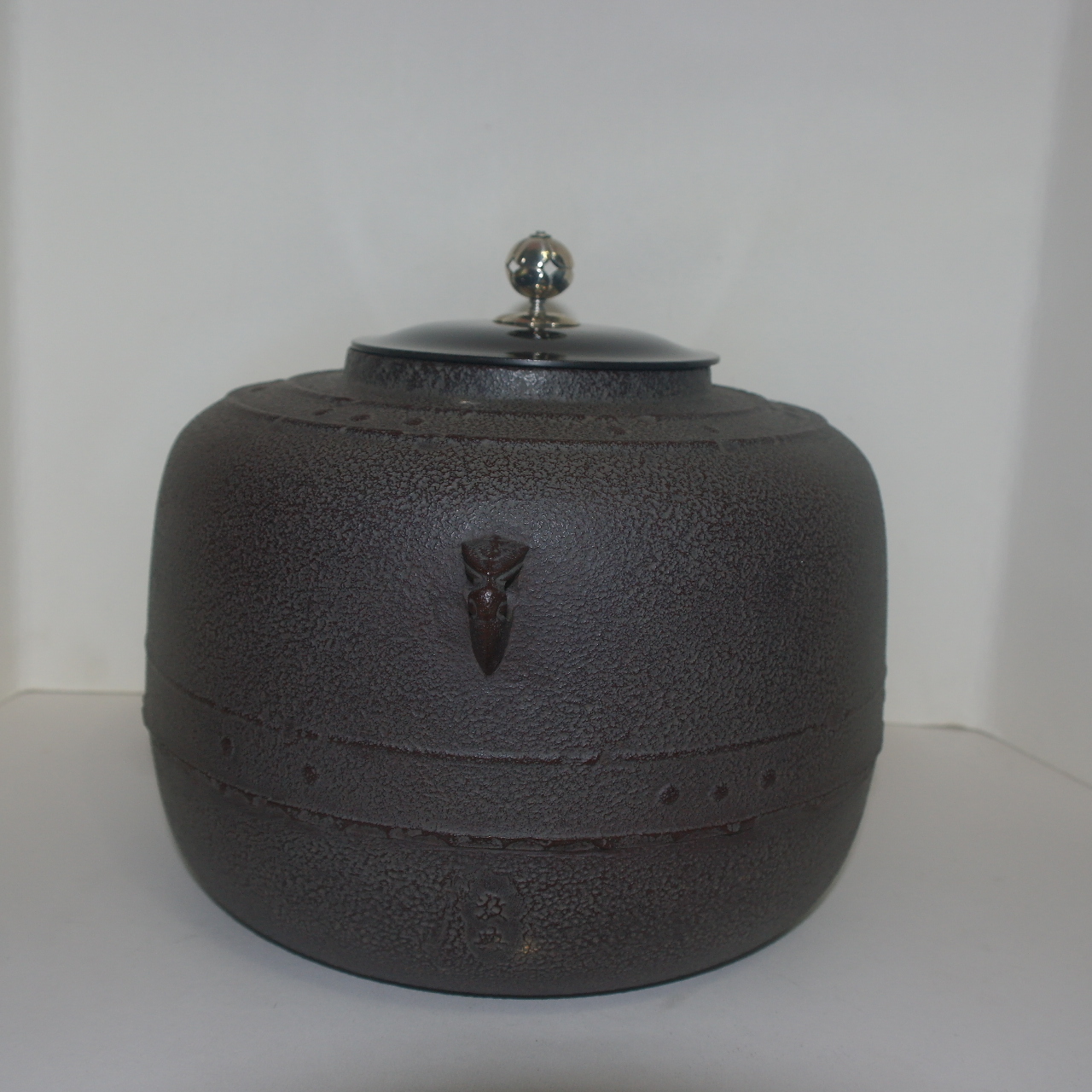 미사용 부사(釜師)高橋敬典 미사용 무쇠차솥