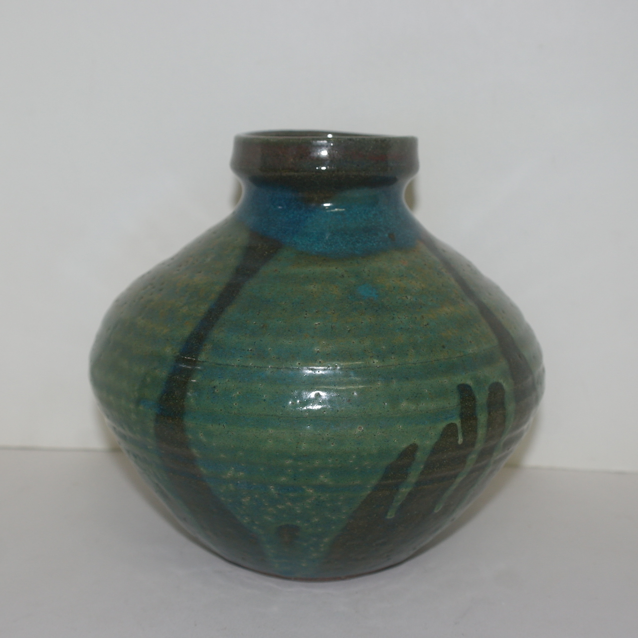 청자 유약흘림이 좋은 호