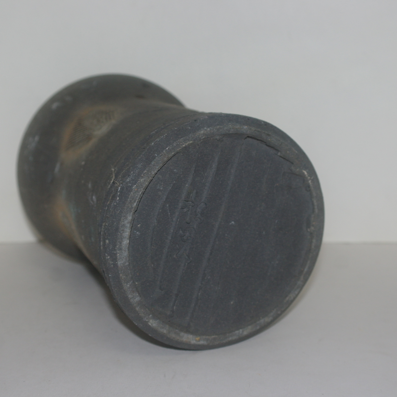 시가라끼 청자 음각초화문 호